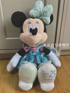 東京ディズニーリゾート 25周年 ミニー ポシェット キーチェーン 2点