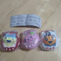 【たまごっち スイングケース】 ふらわっち めめっち やんぐまめっち ガチャ3点