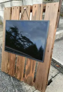 木製折りたたみ式ディスプレイスタンド　手作り看板