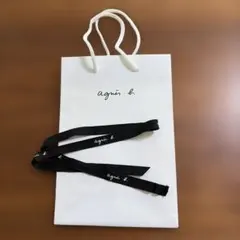 agnes b. ショップ袋 ショッパー リボン付きのサムネイル