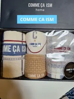 COMME CA ISM home タオルセット 4枚　綿100%　コムサイズム