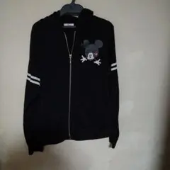Disney ミッキーマウス パーカー ブラック