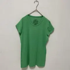 【パタゴニア】半袖　Tシャツ　フリルスリーブ　グリーン【XS】レディース　ウエアのサムネイル