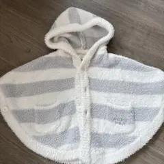 ベビー　ジェラートピケ　ポンチョ