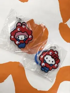 EXPO2025 サンリオキャラクターズ　ミャクミャク　なりきりアクリルチャーム