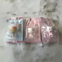 ハローキティパッケージミニチュアコレクション 3点セット