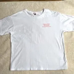 ピンクラテ Lサイズ 160 Tシャツ 白 半袖