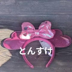 新品タグ付 　カチューシャ　ピンク　リボン　パルパルーザ　ミニー ④