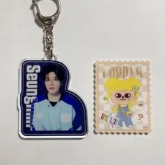 Stray Kids スキズ スンミン パピーム アクリルステッカー アクキー