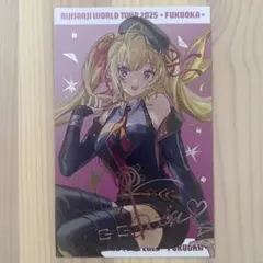 にじさんじ 福岡公演 チェキ風カード レア 鷹宮リオン