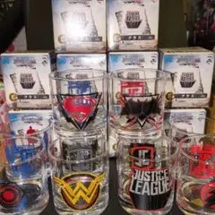 【新品・未使用】DC ジャスティスリーグ 一番くじ E賞 グラス10種セット