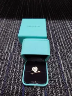 貴重　極美品　10号　リターントゥ　ラブストラック ハート タグ リング 貴重 極美品 10号 リターントゥ ラブストラック ハート タグ