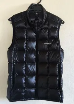 【期間限定 超お買得品】 mont-bell ブラック ダウンベスト