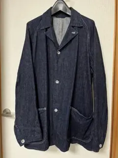 COMOLI24SS デニムワークジャケット サイズ2