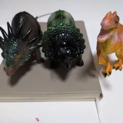 恐竜ソフビ3体セット