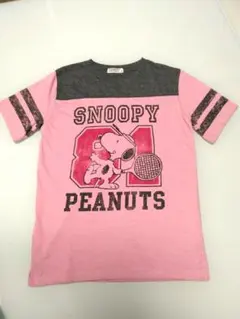 スヌーピー　PEANUTS　Sサイズ　Mサイズ　ピンク