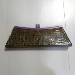 【美品】サマンサタバサ　ヴィクトリアベッカムコラボ　クラッチバッグ