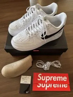 Supreme Nike Air Force 1 Low White/Black