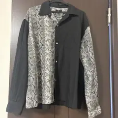 ZIP FIVE ヘビ柄 長袖シャツ Lサイズのサムネイル