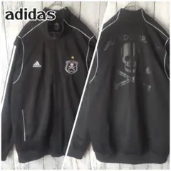 【良品】　アディダス　ジャージ　オーランドパイレーツ　刺繍　XO　黒　ゆるダボ