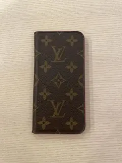 ＊美品ルイヴィトン　iPhoneXS 手帳型ケース ビビットピンク＊