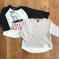 2枚セット　ロンT エックスガール　X-girl スヌーピー　SNOOPY