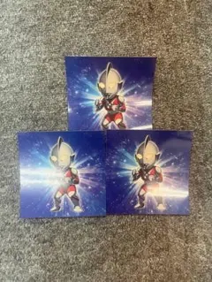 ウルトラマン パズルシュワッチ 特典 ステッカー　ウルサマ 2025 3枚セット