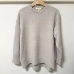 ✰お値下げ《美品》トゥモローランド ラムカシミヤ クルーネックプルオーバー