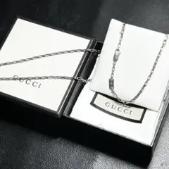 GUCCI ベネチアン ネックレス 50cm スクエア ボストン 925 GUCCI ベネチアン ネックレス ボストン スクエア 925 グッチ - メルカリ