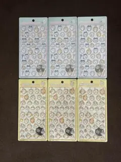 即日発送 正規品 ちいかわ ボンボンドロップシール 6枚セット ハチワレ うさぎ