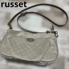 ラシット　russet 2way ショルダーバッグ　エクリュ　コンパクト