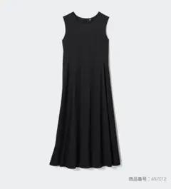 UNIQLO ユニクロ ウルトラストレッチエアリズムワンピース Lサイズ 黒