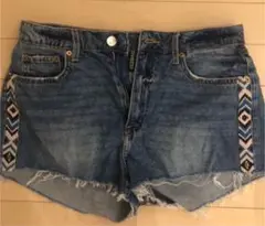 デニムショートパンツ