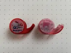 サンリオ マスキングテープホルダー 2個セット ハローキティ マイメロディのサムネイル