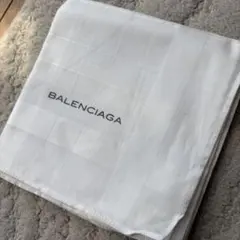 BALENCIAGA ホワイト 冠婚葬祭ハンカチ