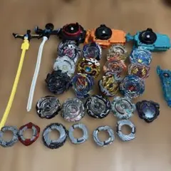 ベイブレード 大量セット まとめ売りランチャー付きのサムネイル