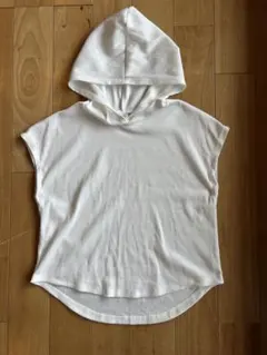 SHEIN フード付きノースリーブトップス 152