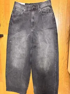 H&M SUPER BAGGY デニム 29/32 ブラック