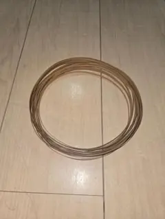 人工竹皮風 プラスチック製 人工平ラタン風素材 クラフト DIY 4mm幅×8m