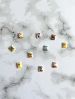 ネイルパーツ　お菓子　10個売り