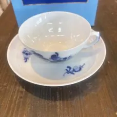 ロイヤルコペンハーゲン　デンマーク製 花柄 ティーカップ・ソーサー未使用