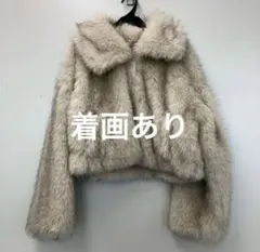 eimy istoire フェイクファー ショートコート - メルカリ