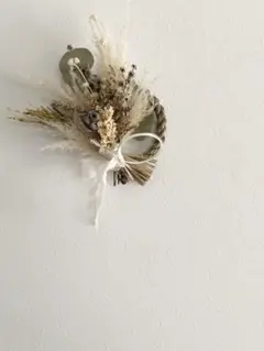 2way お正月arrangement しめ縄リース③　white ver.