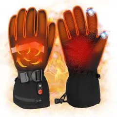 ★電熱グローブ バイク ヒーター タッチパネル対応 防寒防水 アウトドア