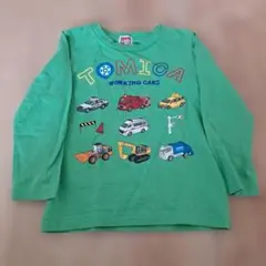 トミカ　ロングTシャツ　100センチ　しまむらのサムネイル