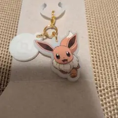 ポケモン イーブイ アクリルキーホルダー モンスターボールチャーム付