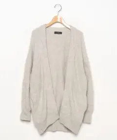 【used】green label relaxing ウールニットカーディガン
