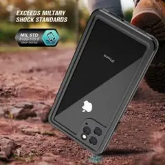 i-phoneケース 防水 防塵 対ショック 各種有ます フーデリ バイクナビ