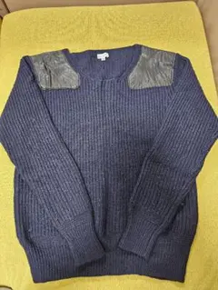 Paul Smith　ネイビー ウールニットセーターM