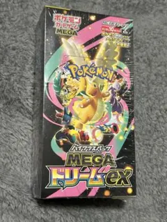 MEGAドリームexシュリンク付き　1BOX ペリペリ付き